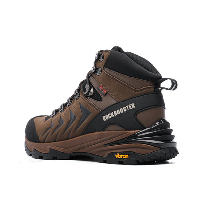 WP  wide width  wide  waterproof  water resistant leather  water resistant  water proof  vibram outsole  Vibram Hiking  Vibram  ULTRA SLIP RESISTANT  trekking  travelling  TRACTION LUG  STYLE_Hiker & Athletic  STYLE_6-inch Boot  sports  slip resistant  rockrooster  rock rooster  outdoor  oil resistant  membrane  hiking shoes  hiking boots  hiking  FEATURES_Waterproof (WP)  dark brown  coolmax  comfortable boots  comfortable  brown  black  6"  6 inch